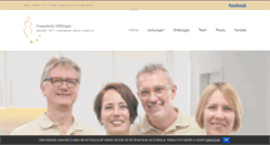 Desktop Screenshot of frauenaerzte-voelklingen.de